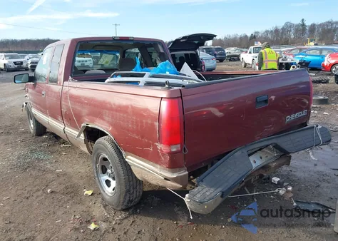 1998 Chevrolet C1500 Fleetside from USA, damaged, VIN 2GCEC19R7W1160362